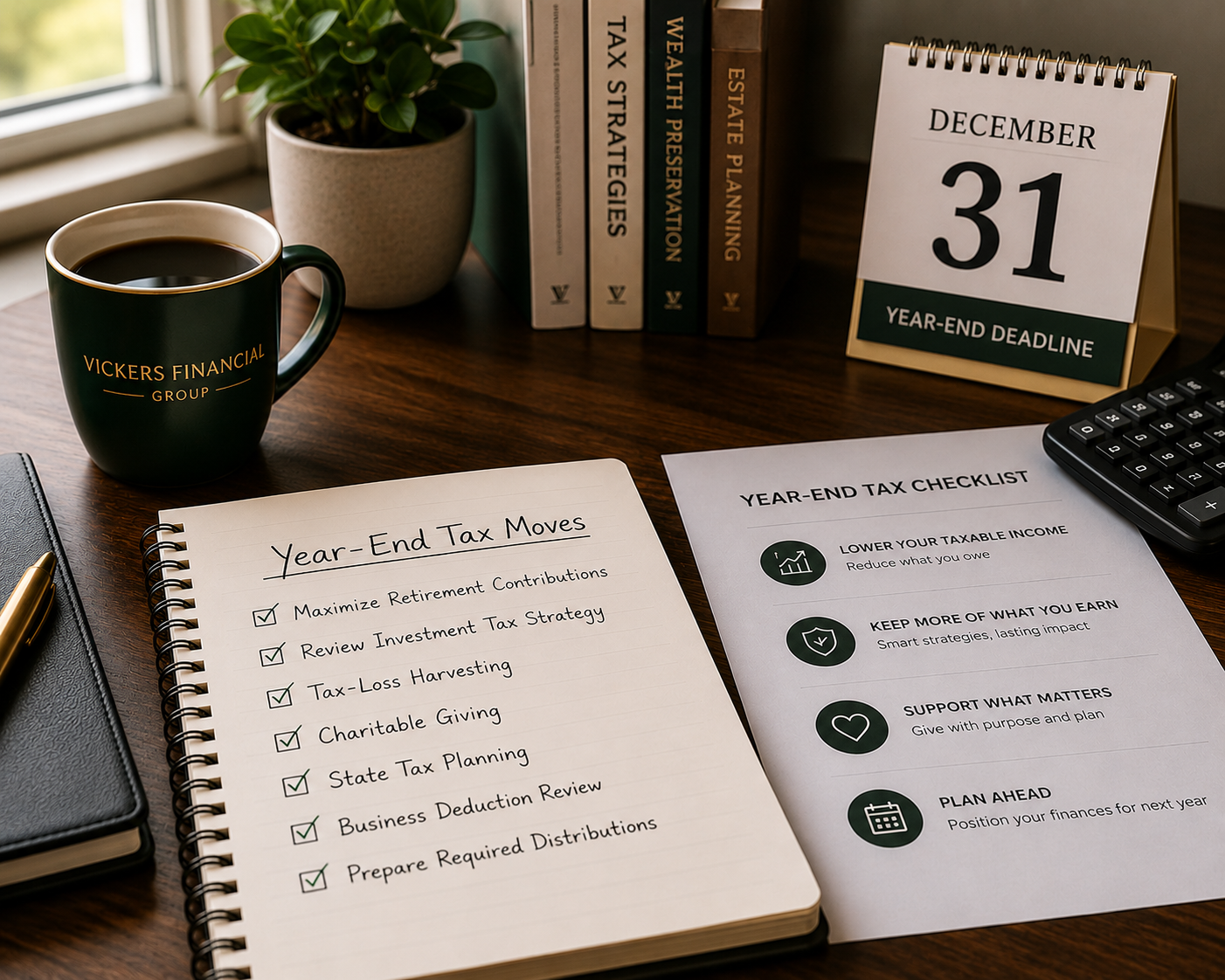 Year-End Tax Moves Every High-Income Maryland Household Should Run Before December 31